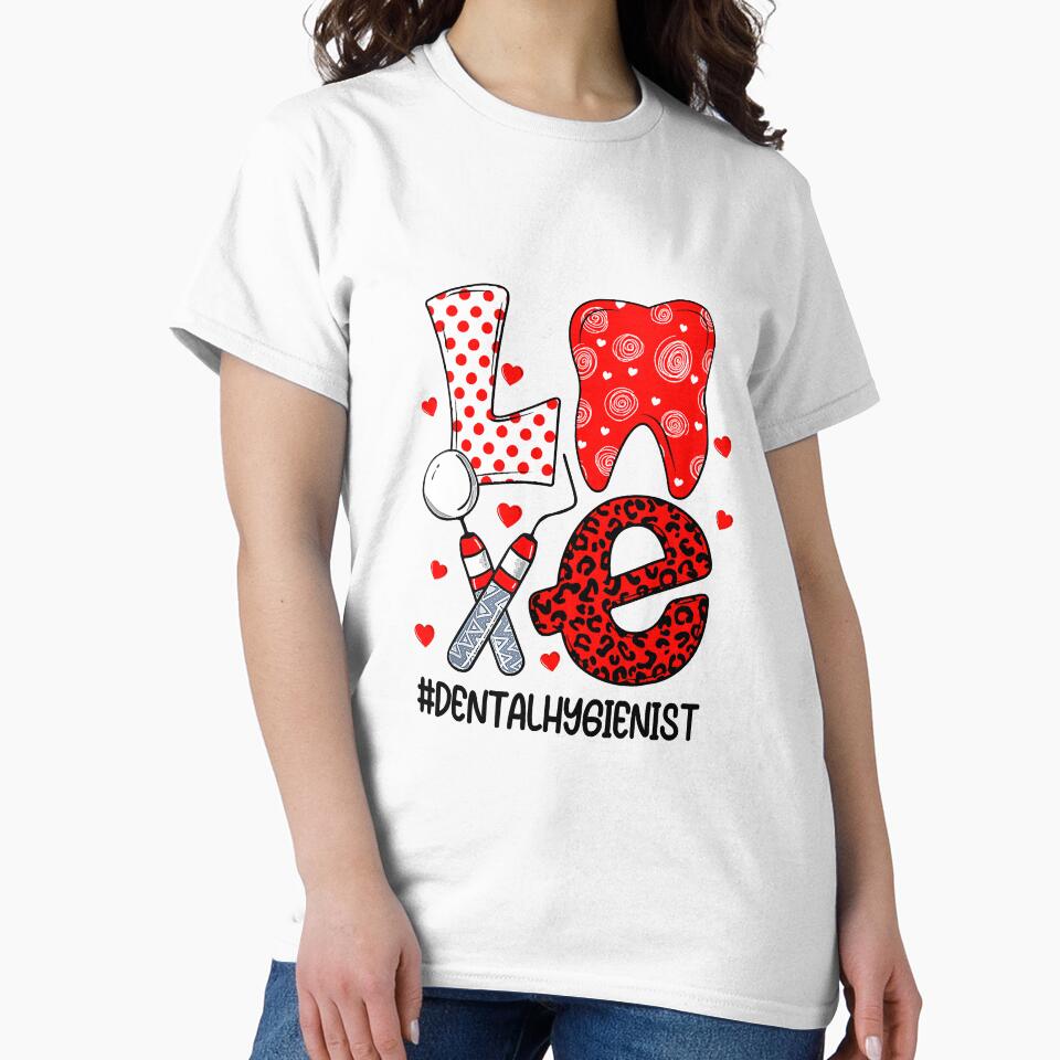 Funny Tooth Love Dental Hygienist by reyeskhan79