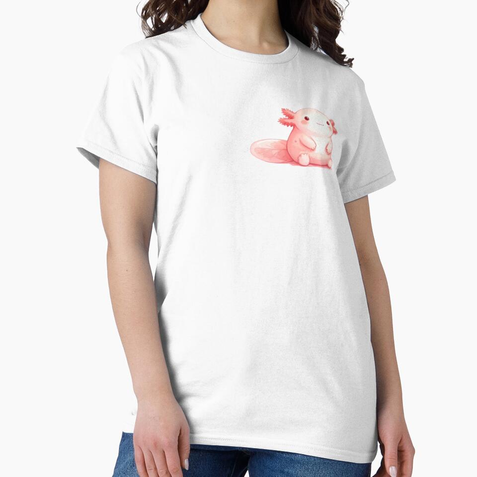 Chubby Axolotl baby by DaintyDooodles