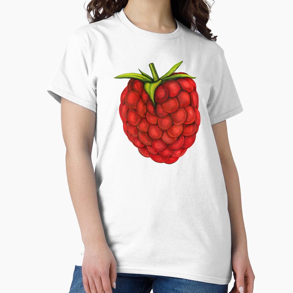 Raspberry Pattern - Black by Kelly  Gilleran