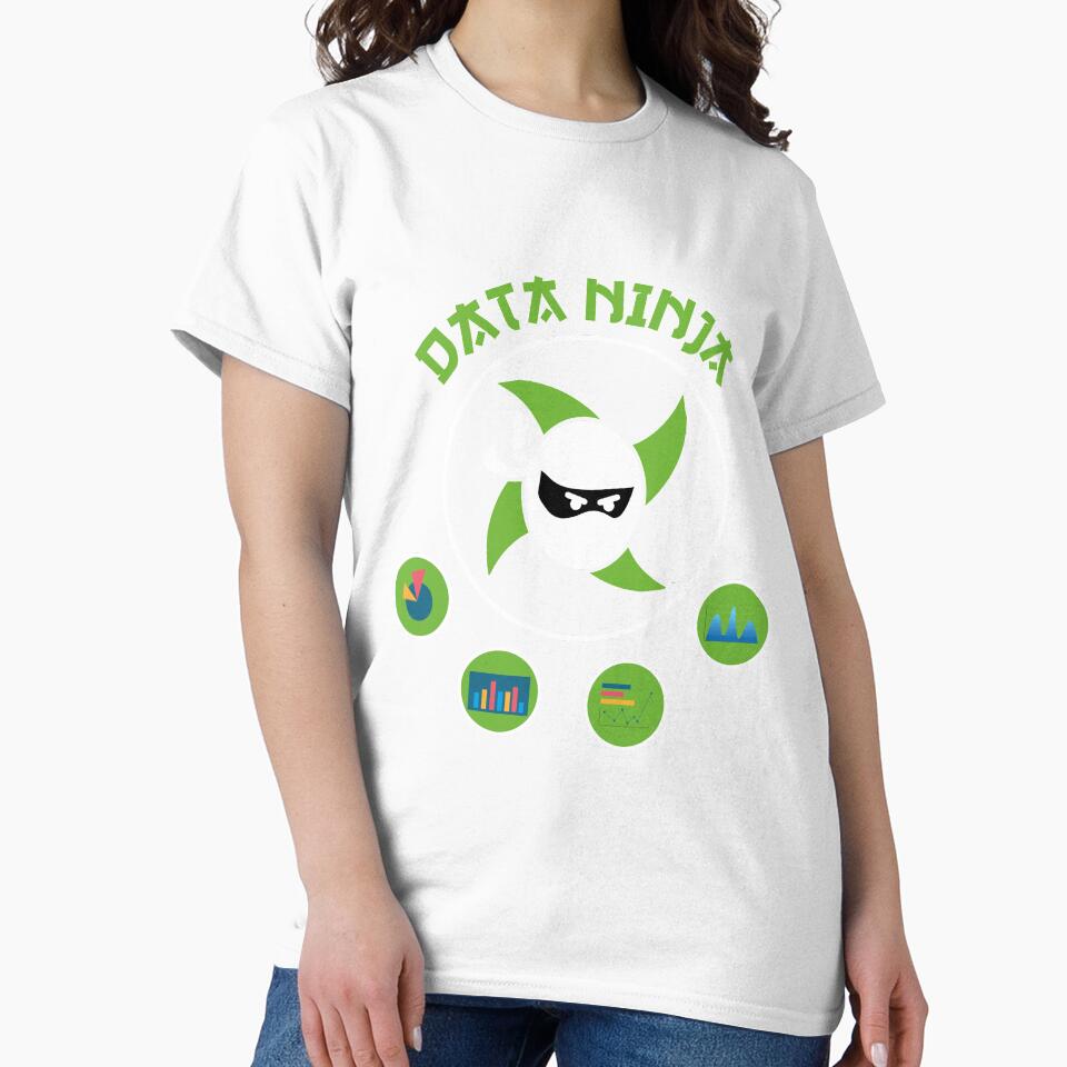 Data Ninja Funny Data Pun Data scientist and Data Science by Rzelemenz