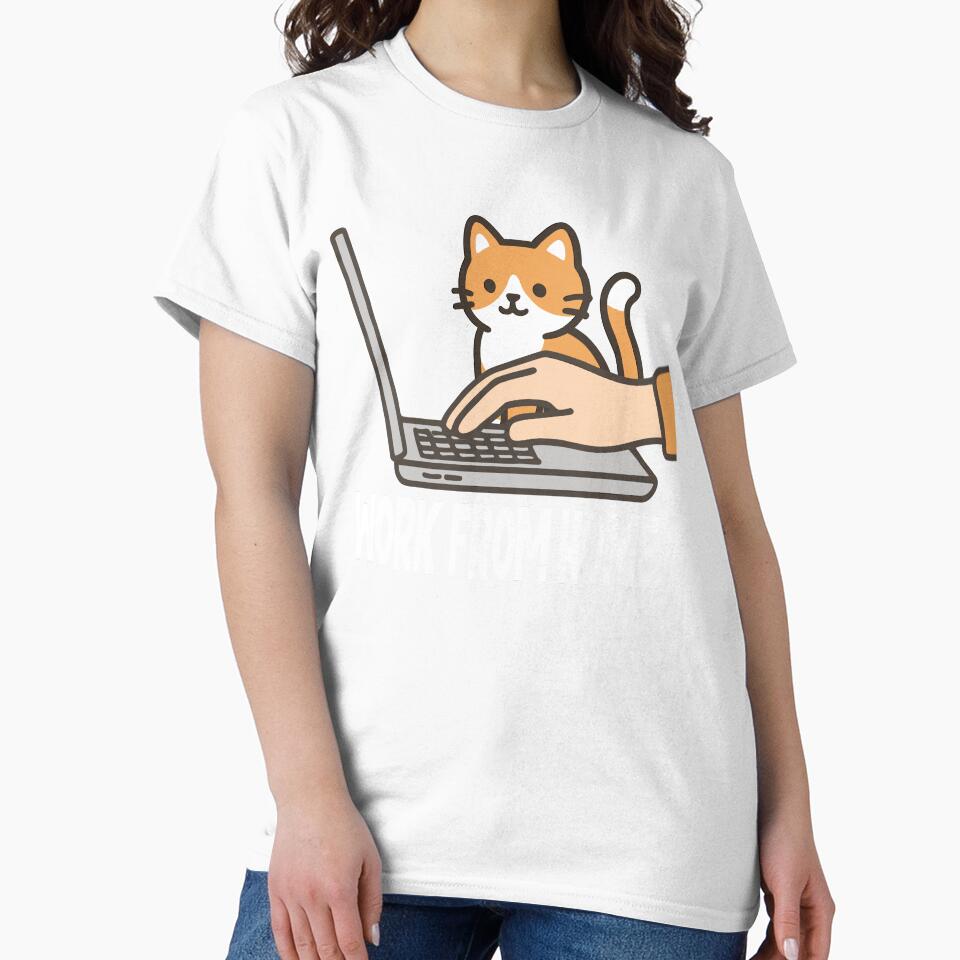 Work From Home Funny Remote Worker Cat loversGift by Colorfulman