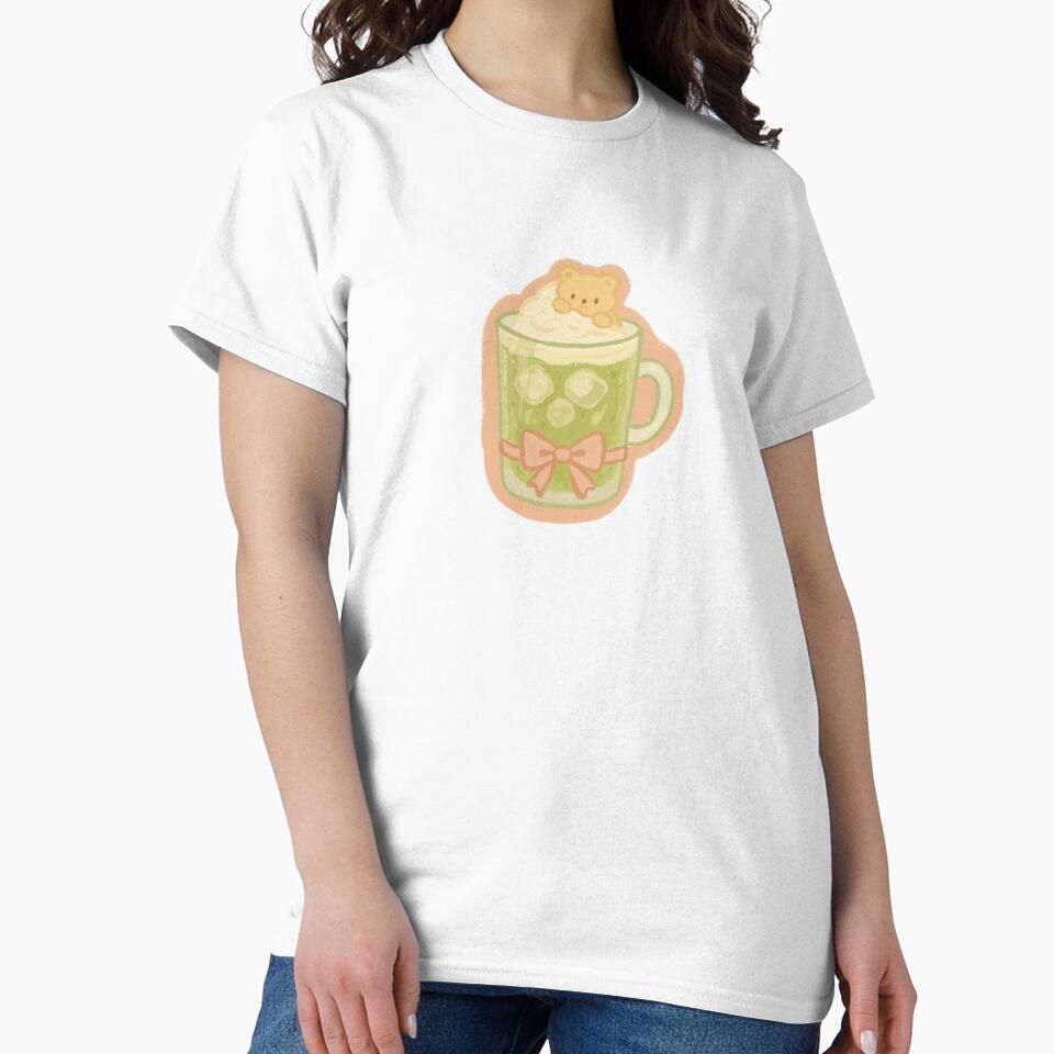 Cute Matcha Bear Float Sticker by Bethisnotrealll