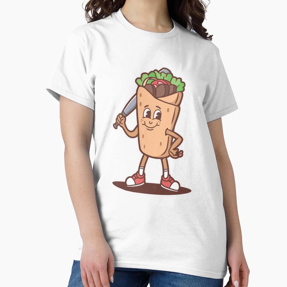 kebab mascot baseball by anggapajar