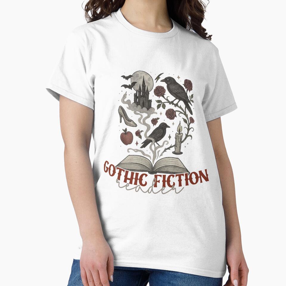 Gothic Fiction Whimsigoth Book Design by CottonandQuill