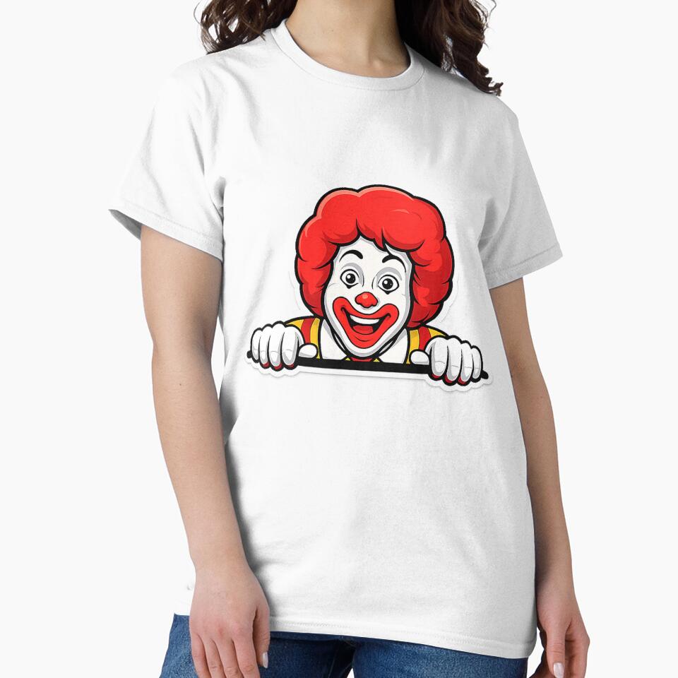 Ronald McDonald Peeker by StickerPeekers