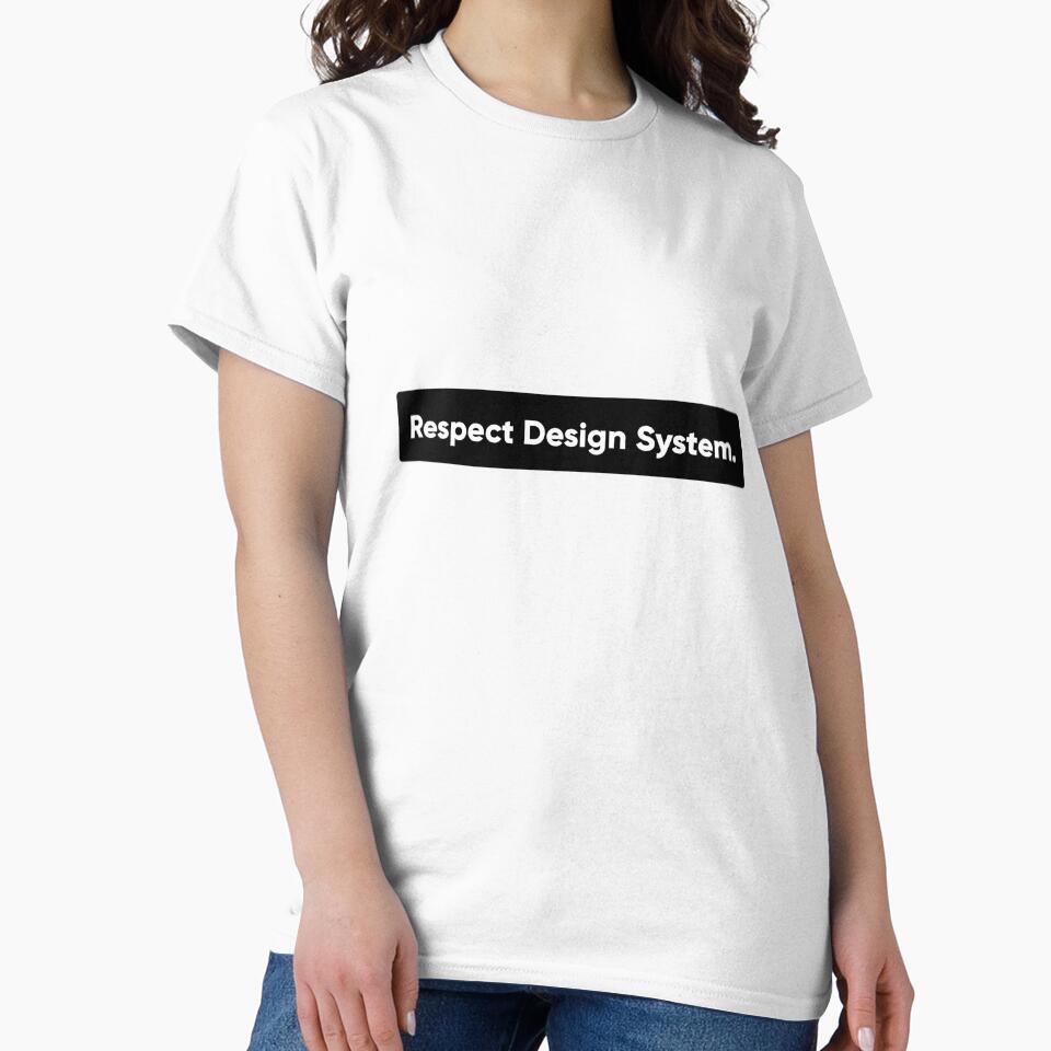 Respect Design System - Minimalist Black Bar UI/UX Designer Quote by Artio-ArtShop