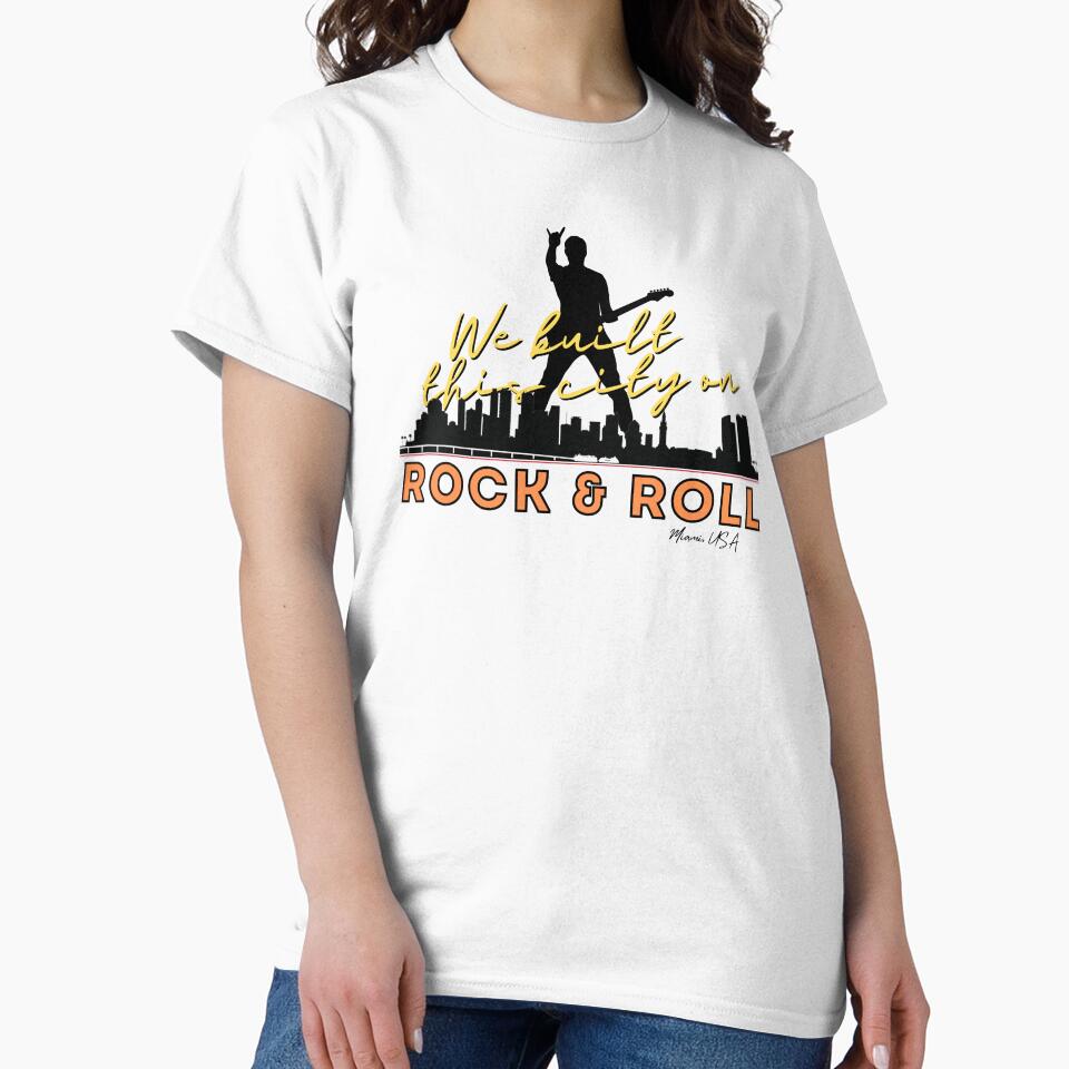 We Built this City - Miami, Yellow by Mean-Musician