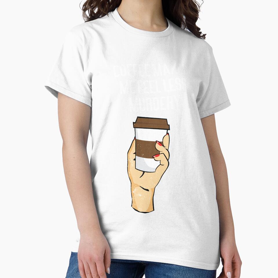 Coffee makes me feel less murdery on blue by kpifer