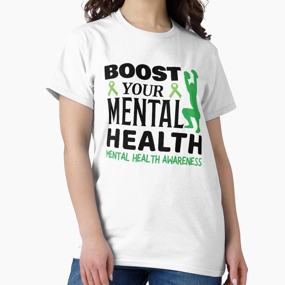Boost Your Mental Health - Mental Health Awareness - Exercise by OwlCanvas