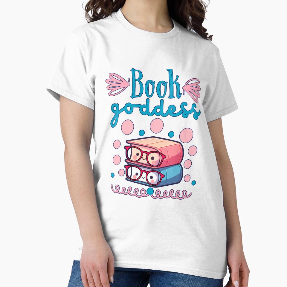 Book Goddess Cozy Reading Book Quote by Renata Illustrata