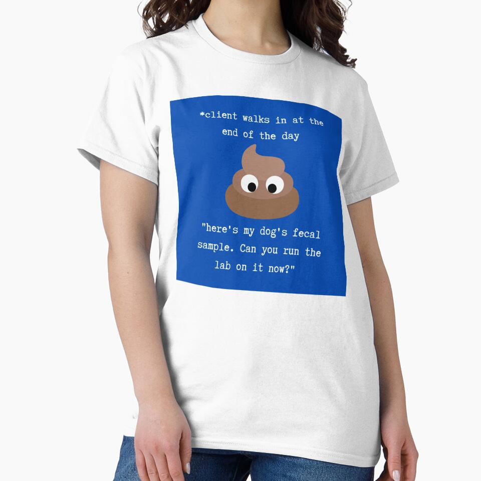 Fecal Sample Veterinary Joke by Mepatch