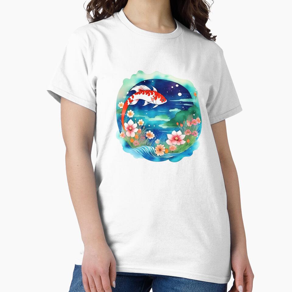 Playful Koi Fish by Whimsy Fae Studio