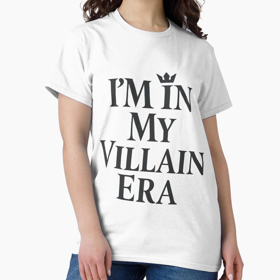I’m in My Villain Era – Bold Dark Feminine Quote Design by Duckish Store