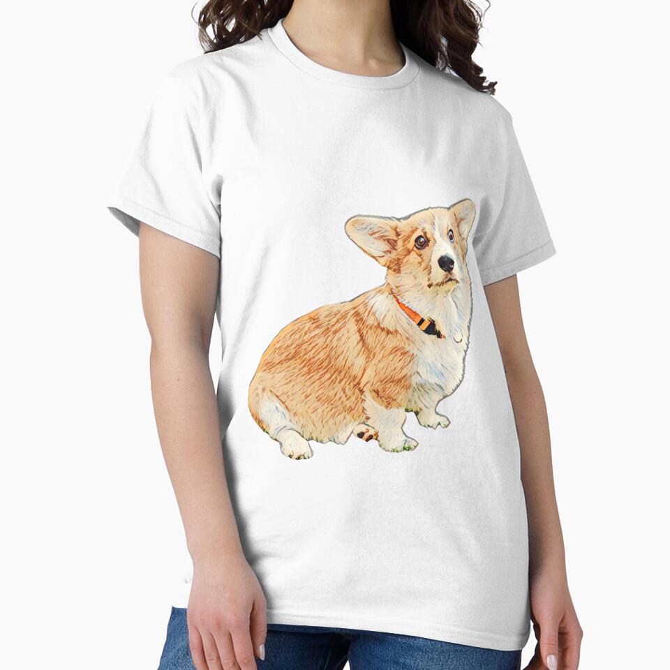 Sad Corgi by RiserTees