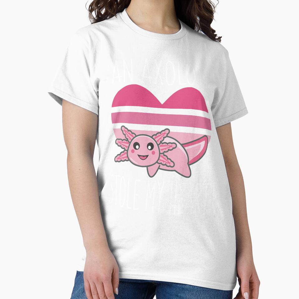 Cute Axolotl Lover An Axolotl Stole My Heart by eternallygifted