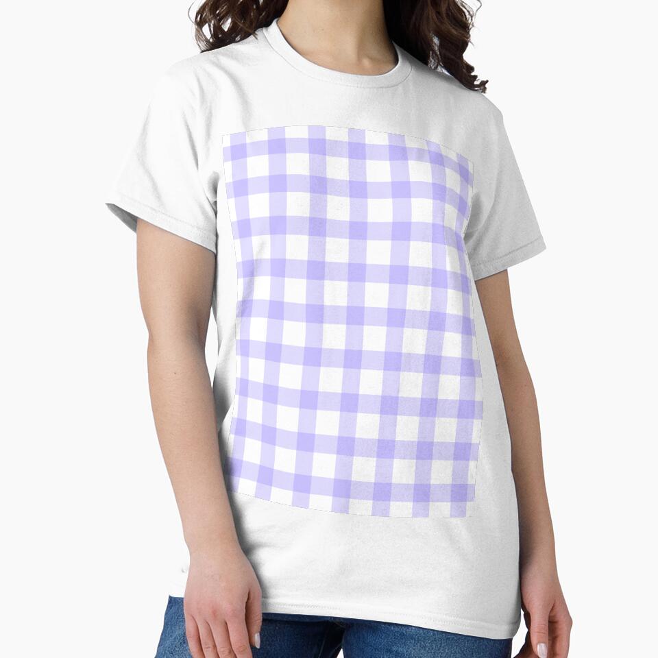 Levender gingham pattern by Zaya_art