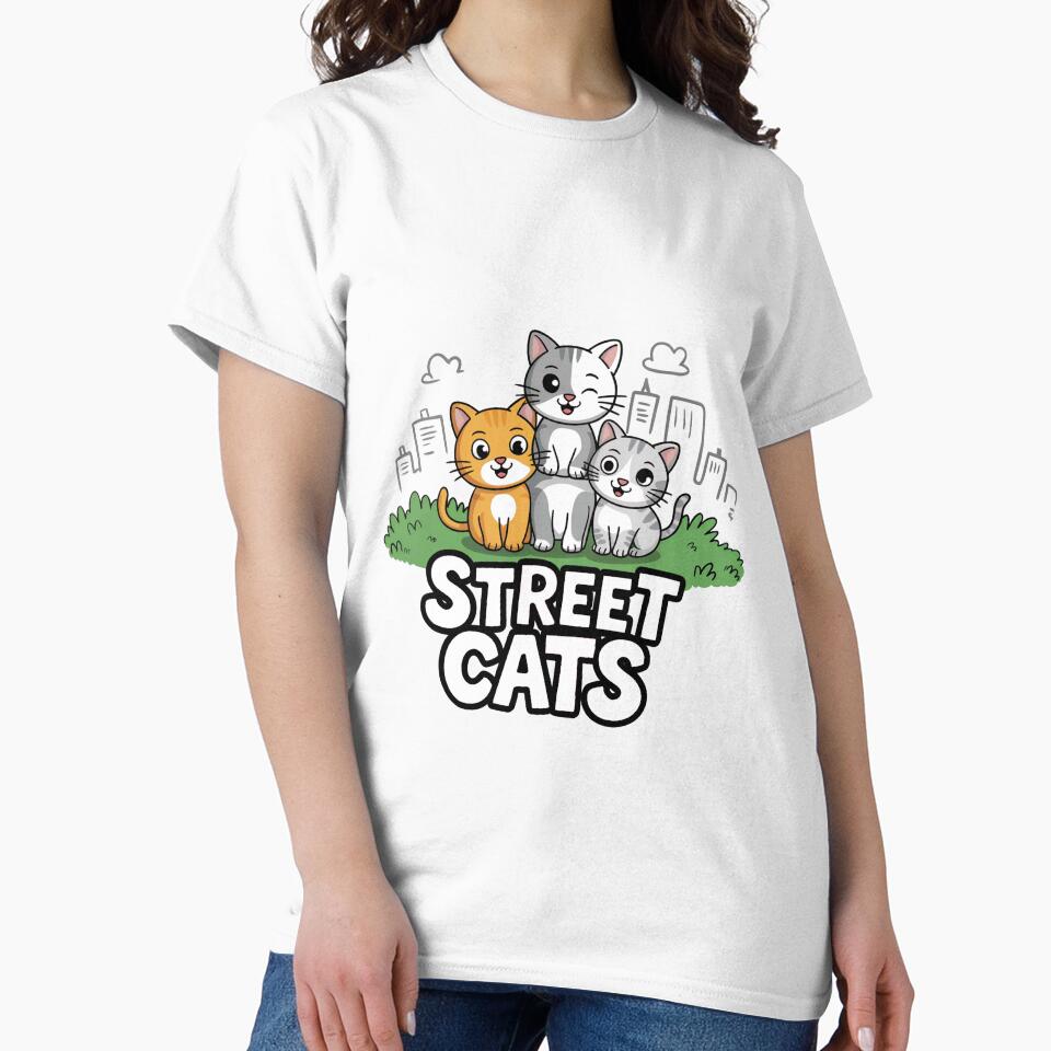 Adorable Street Cats – Cute Urban Cat Stack by KageCraft
