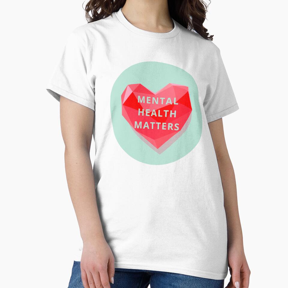Mental Health Matters Heart by BuraxisQuotes