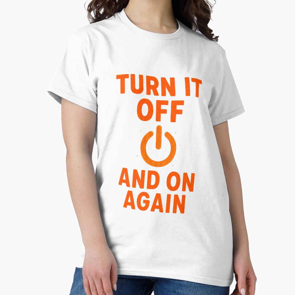 Turn It Off and On Again – Power Reset Classic by inkNext