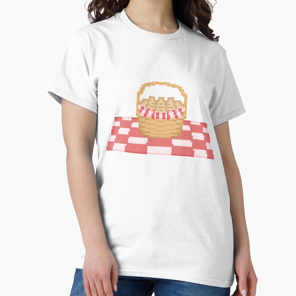 Pixel Cottagecore Basket Bread by fr3yr