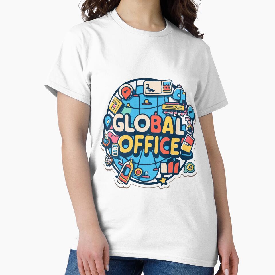 Global Office Comic Book Style Design by NiftyWrx