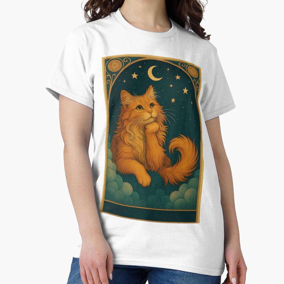 Chubby Cat Investigates "Someone Definitely Took a Bite Out of That Moon Cheese" Theory by SammyMorry