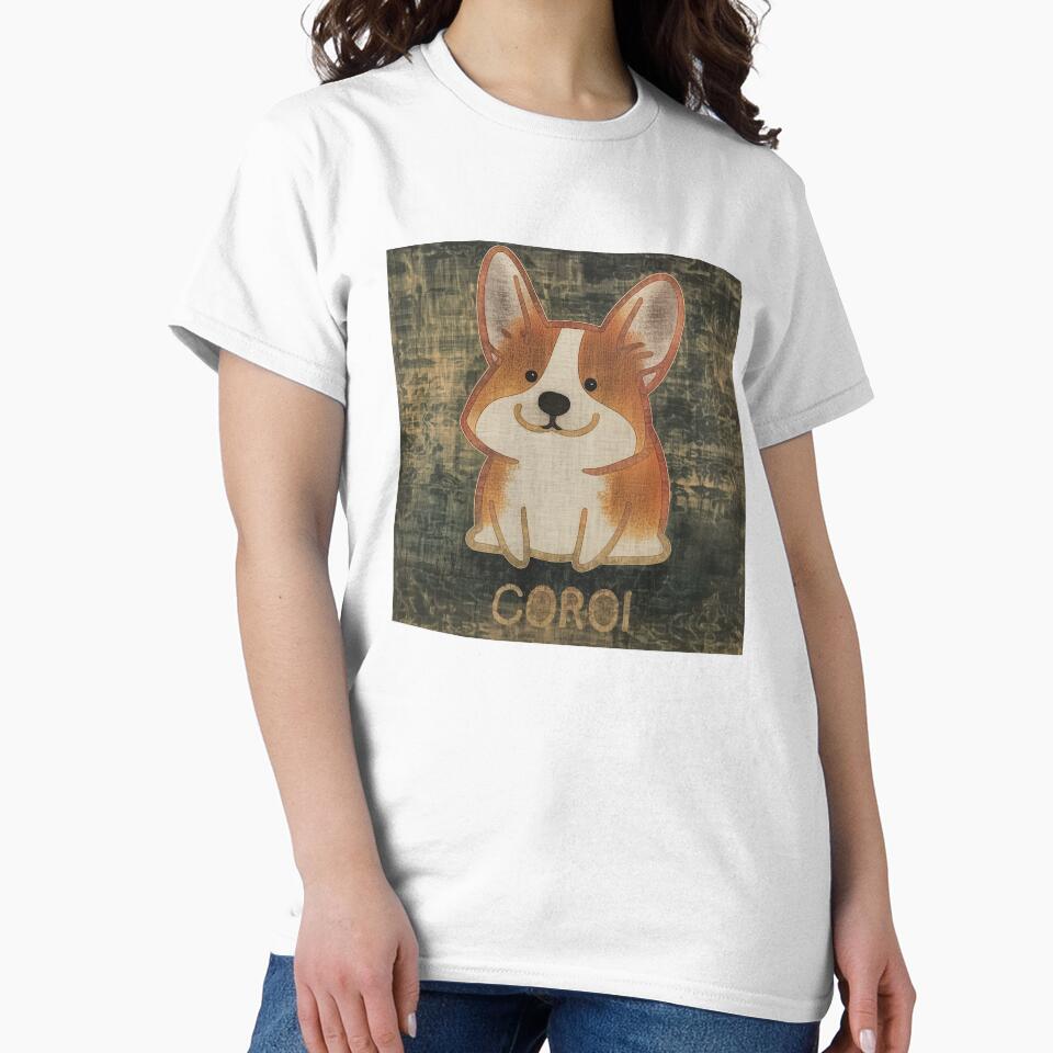 Corgi Series Star_Style A_009, dog animal funny cute T-Shirt shirt CorgiMANIA by aniMo Japan