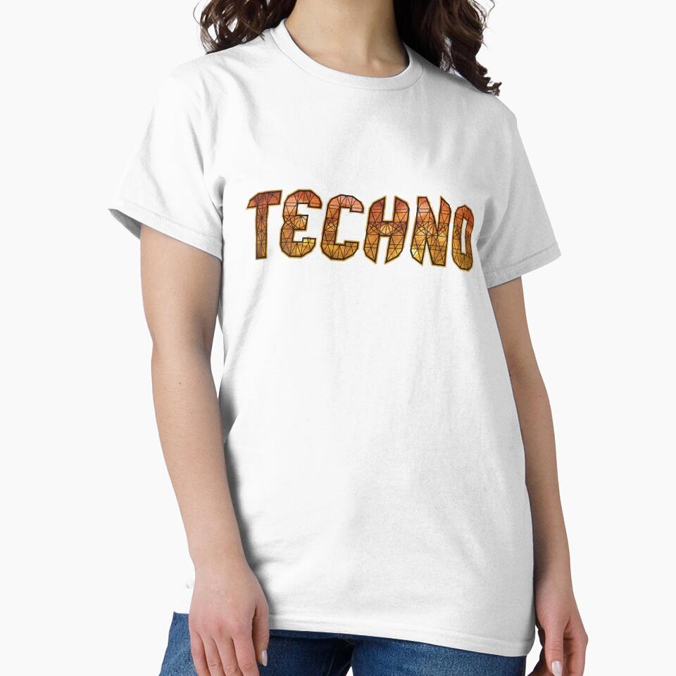 Techno music - gold & orange by sunsetgraphics