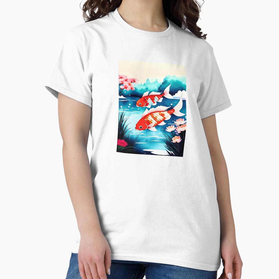 Enchanted Lake Koi Fish by Whimsy Fae Studio