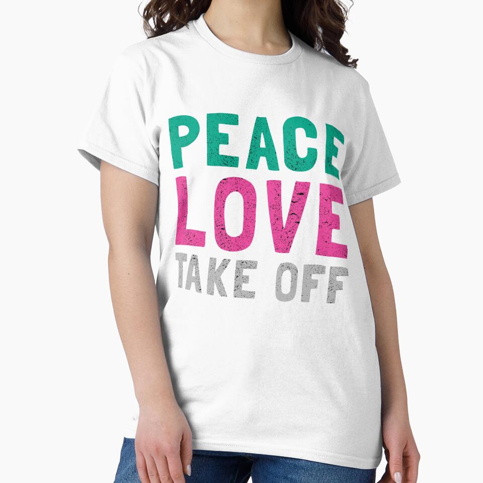 Peace, Love & Take off by orlumbuspirate