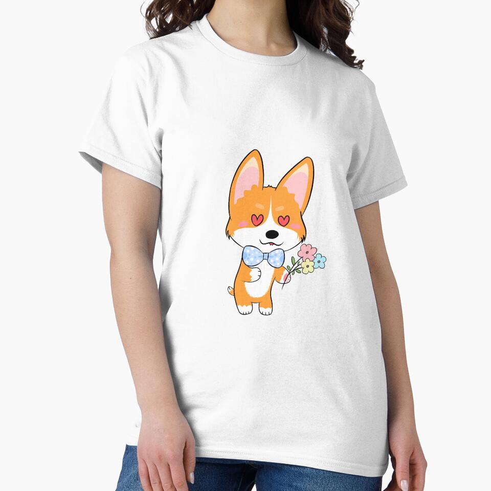 Cute Corgi Flower by AndyWong