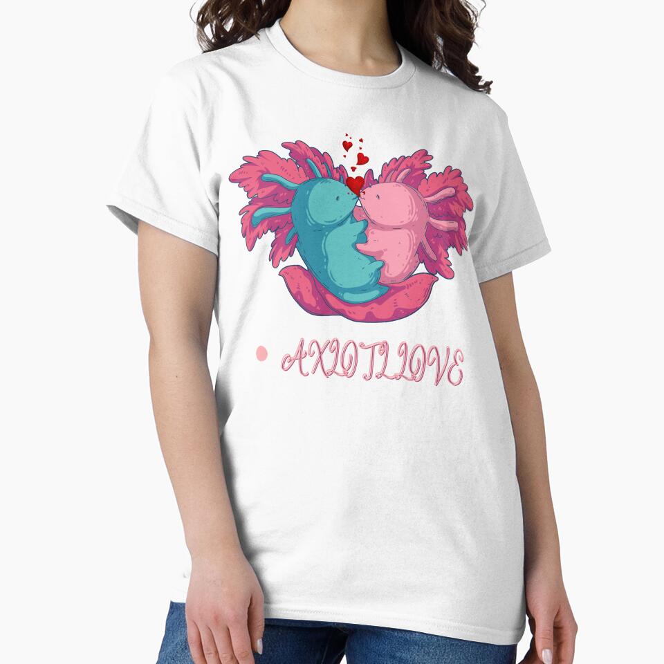 Axolotl love with love by Beena83