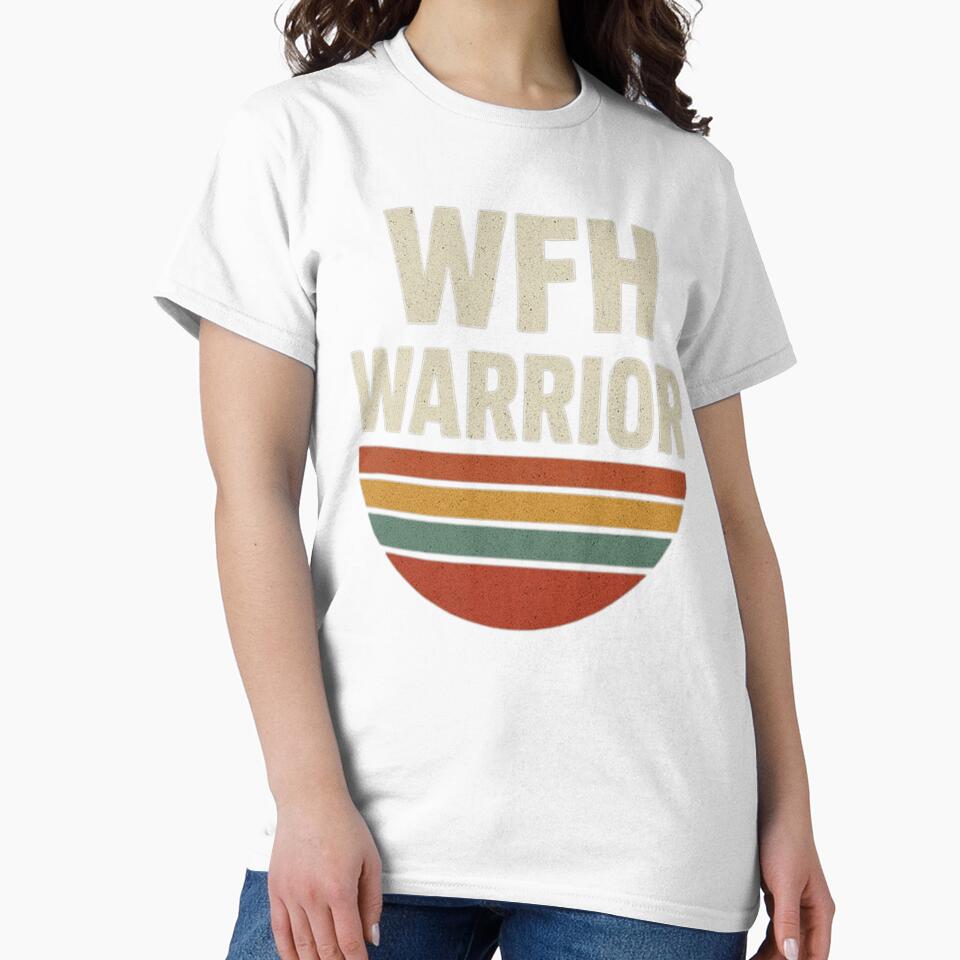 Remote Work, Real Vibes Tee by TantrumMerch