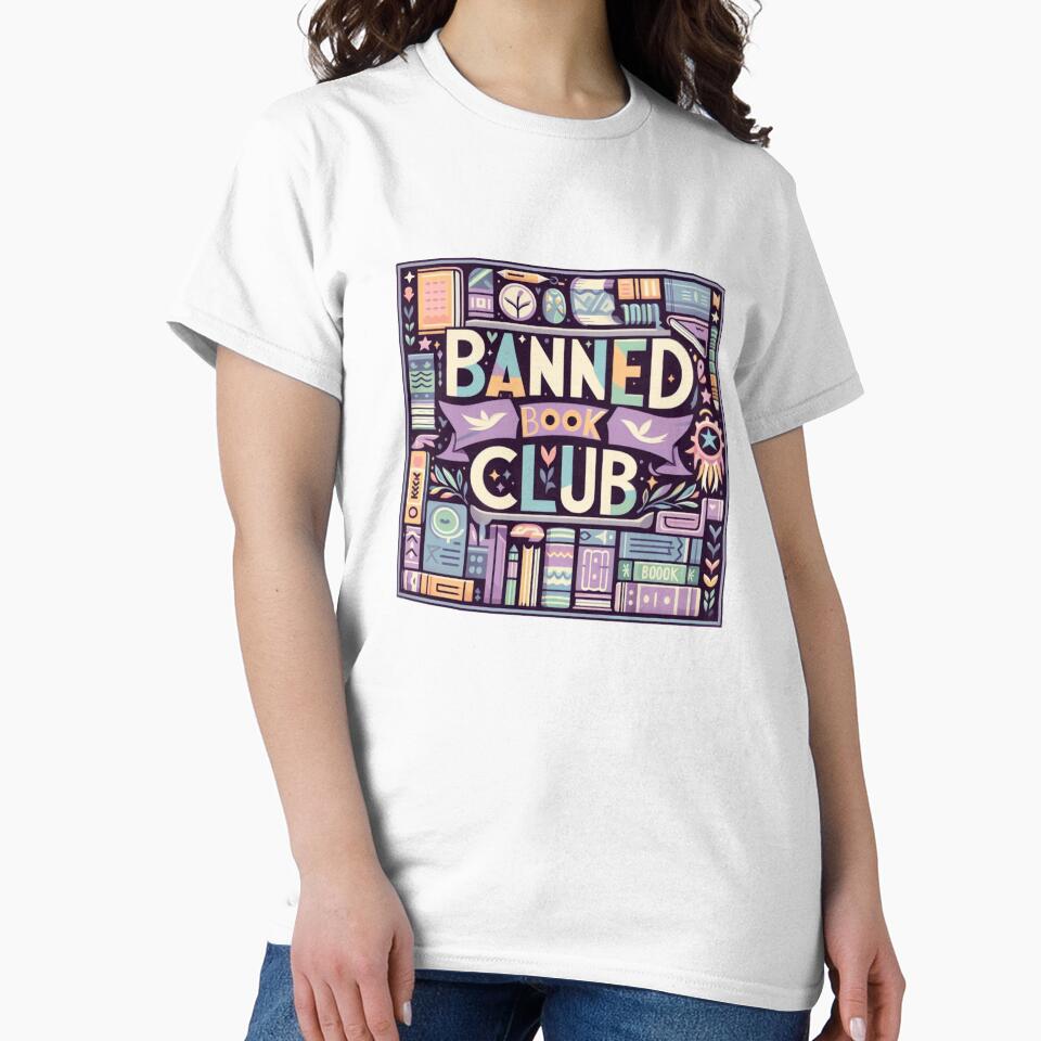 Banned Book Club | Literary Activism Art for Book Lovers by litchick1977
