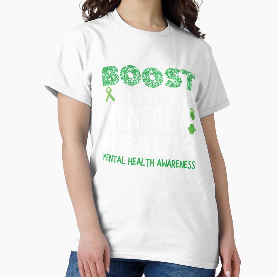 Mental Health Awareness - Boost Your Mental Health With Exercise by OwlCanvas