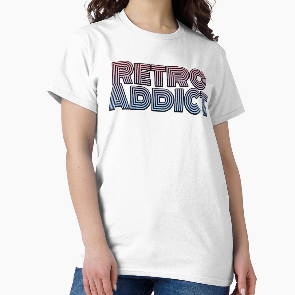 Retro Addict (Old Fashioned Sign Board) by SassyClassyMe