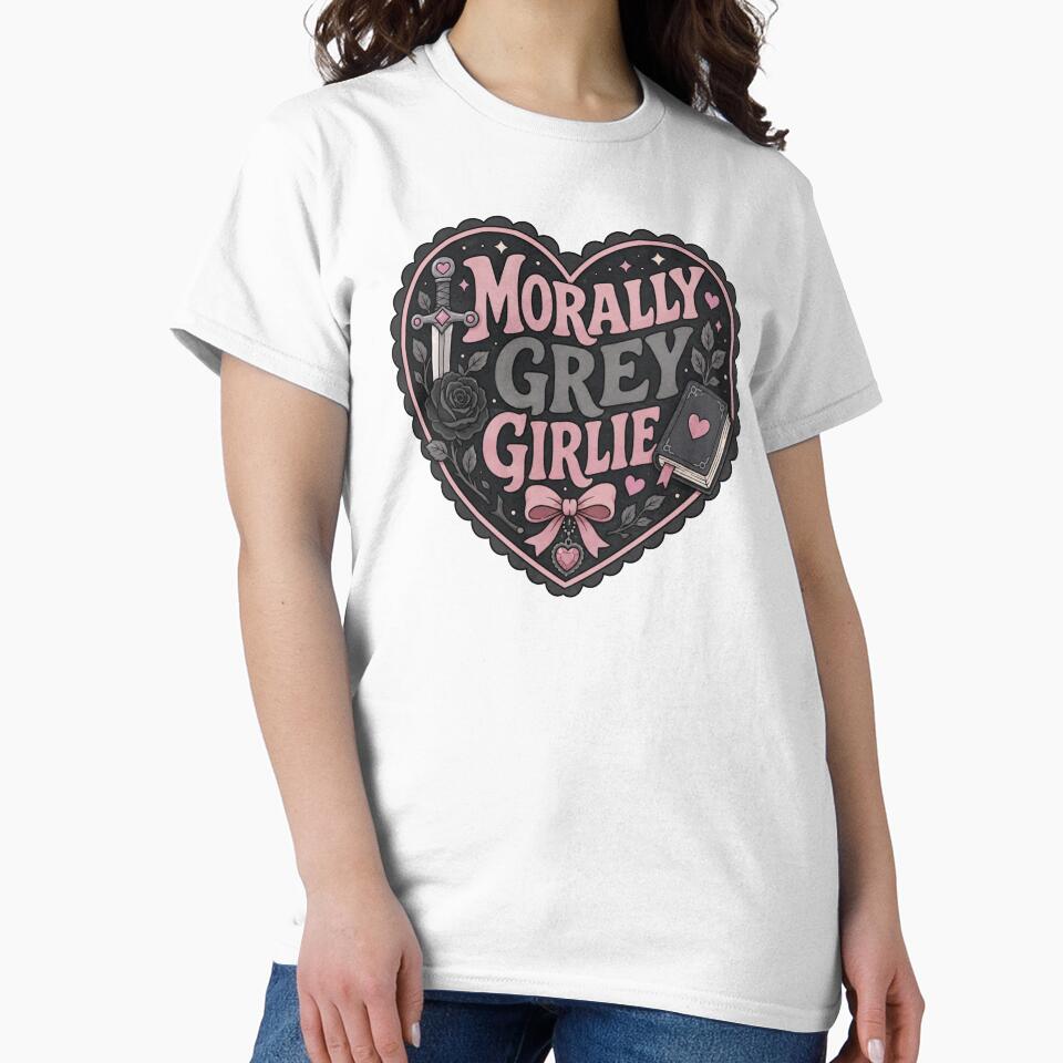 Morally Grey Girlie - bookish by Chaotically Cutee