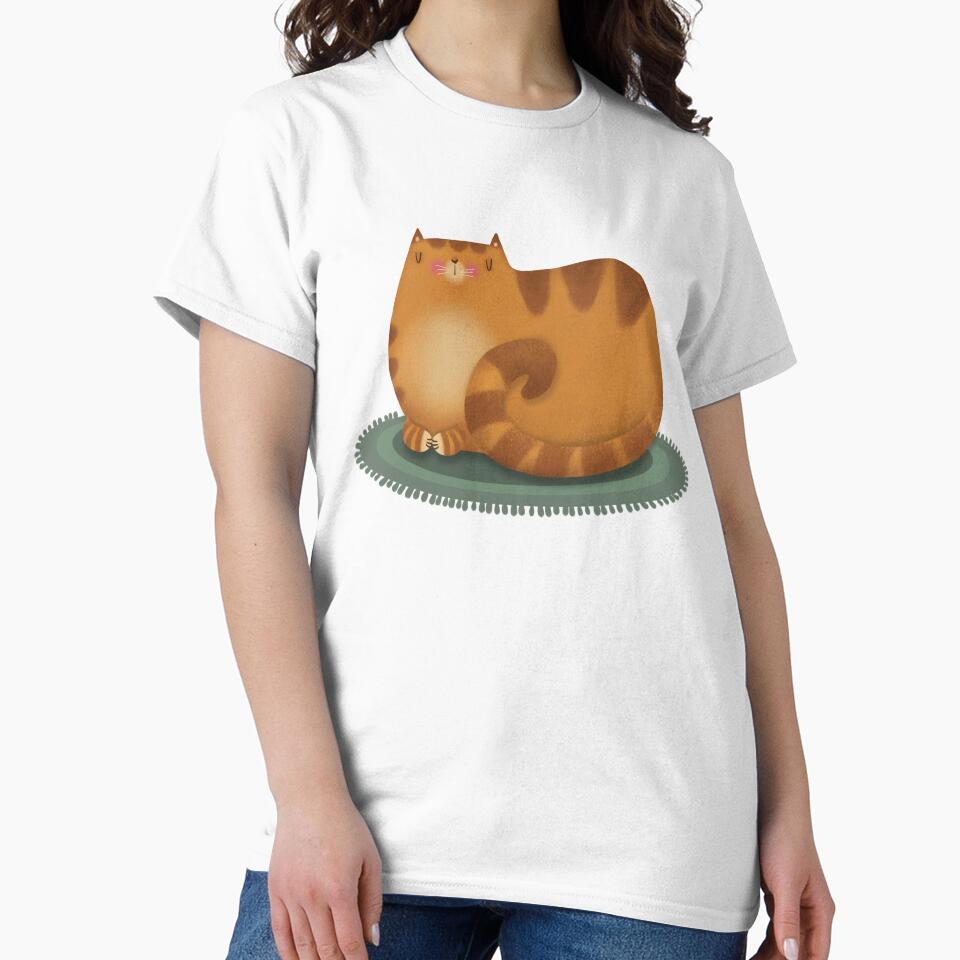 Ginger Tabby Cat Loaf by poket.piktures