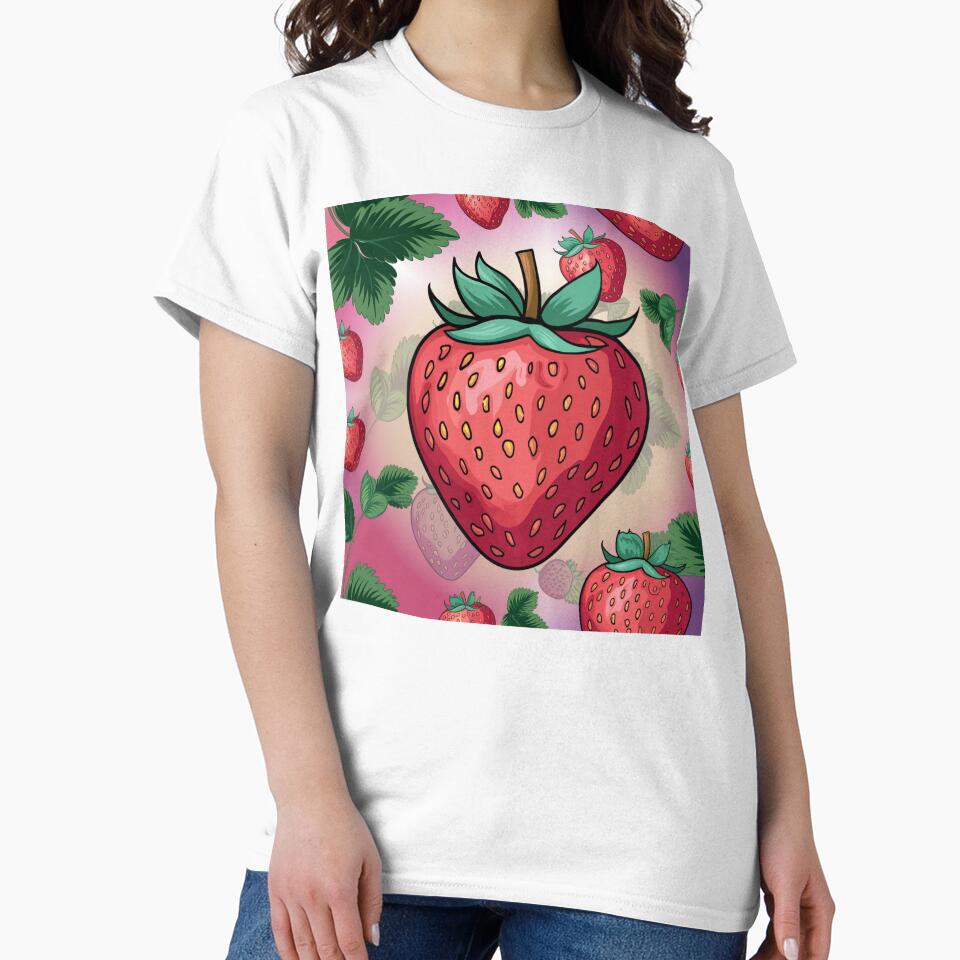 Air Brush Strawberry Pattern by shogan712