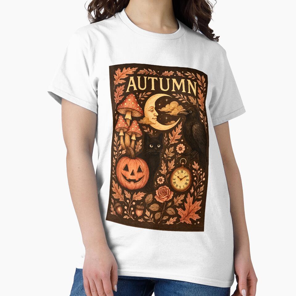 Whimsigoth Autumn Garden II by CharismaticMindArt