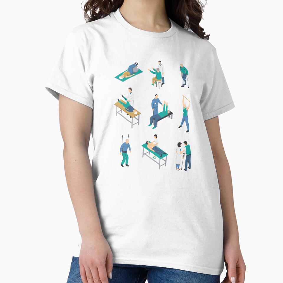 Physical Therapist Physiotherapist Health Care Gift by haselshirt