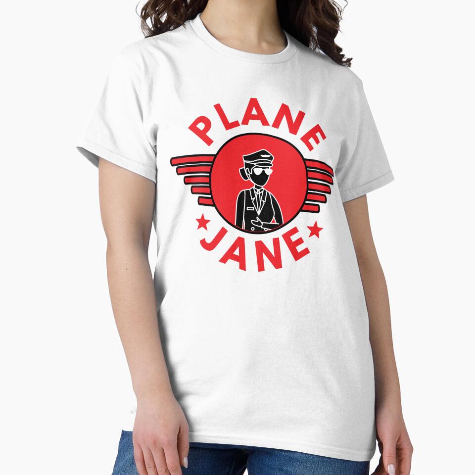 Plane Jane.  Funny Pilot-Pilot-Pilot Sayings- Retro Pilot-Play On Words-Pun-Pilot Pun-New Pilot by SighFly52