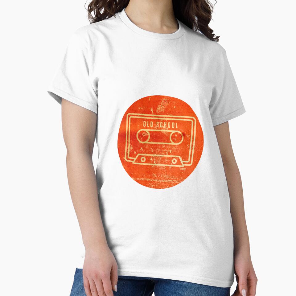 Old School Cassette Vintage Design by Mark Zajac