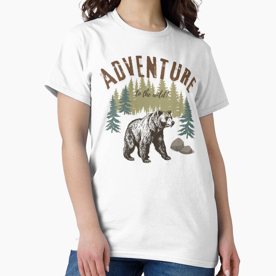 Bear Adventure – Into the Wild Graphic by mintmono-studio