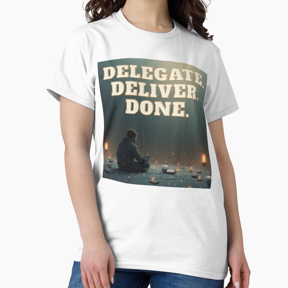 Delegate. Deliver. Done. by SoulPressPrints