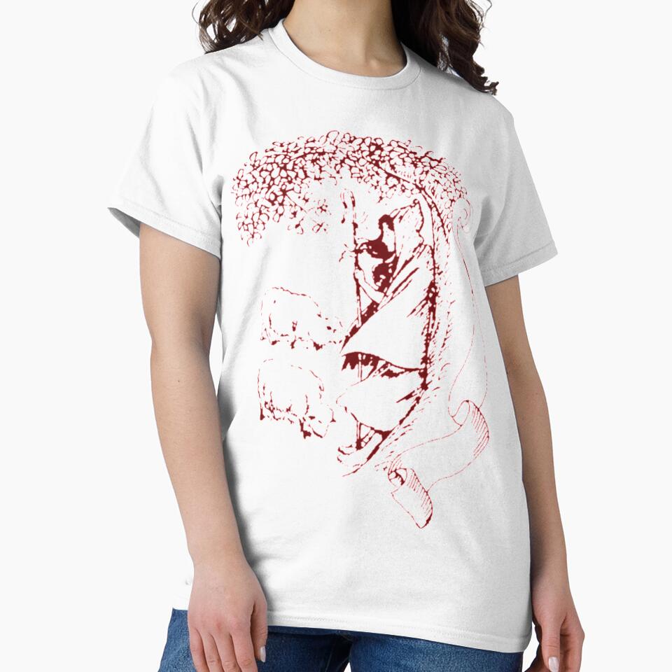 Hooded Shepard Red by Prints-n-Pauper