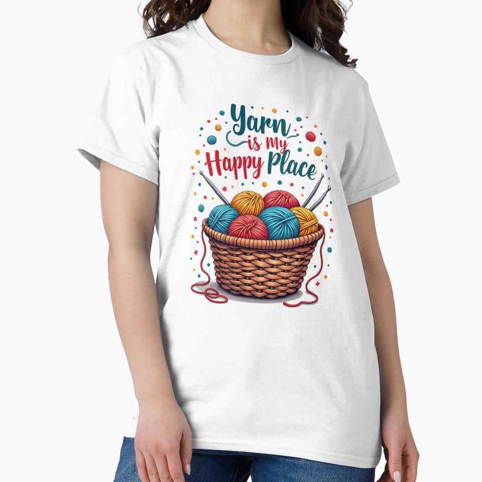 Yarn Is My Happy Place by MagicWander