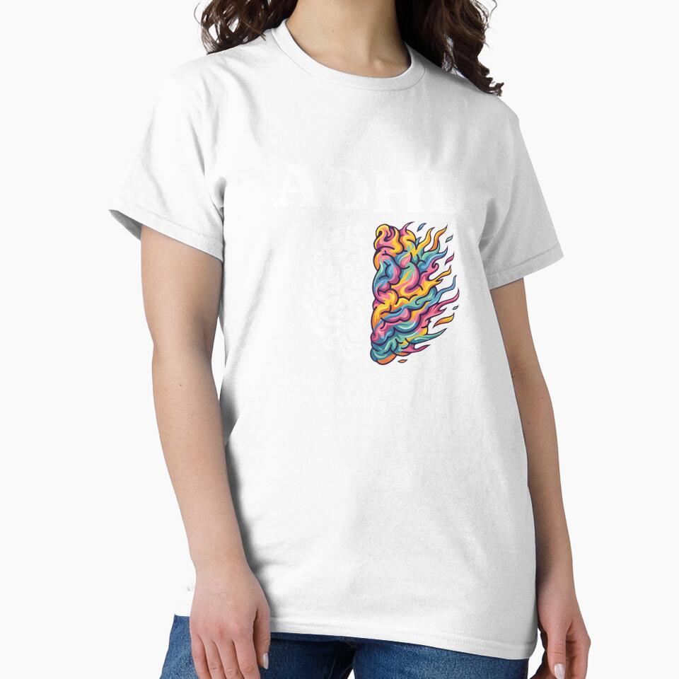 ADHD Shirt | Neurodivergent, Overstimulated, Relatable Humor Tee by Urben Loop