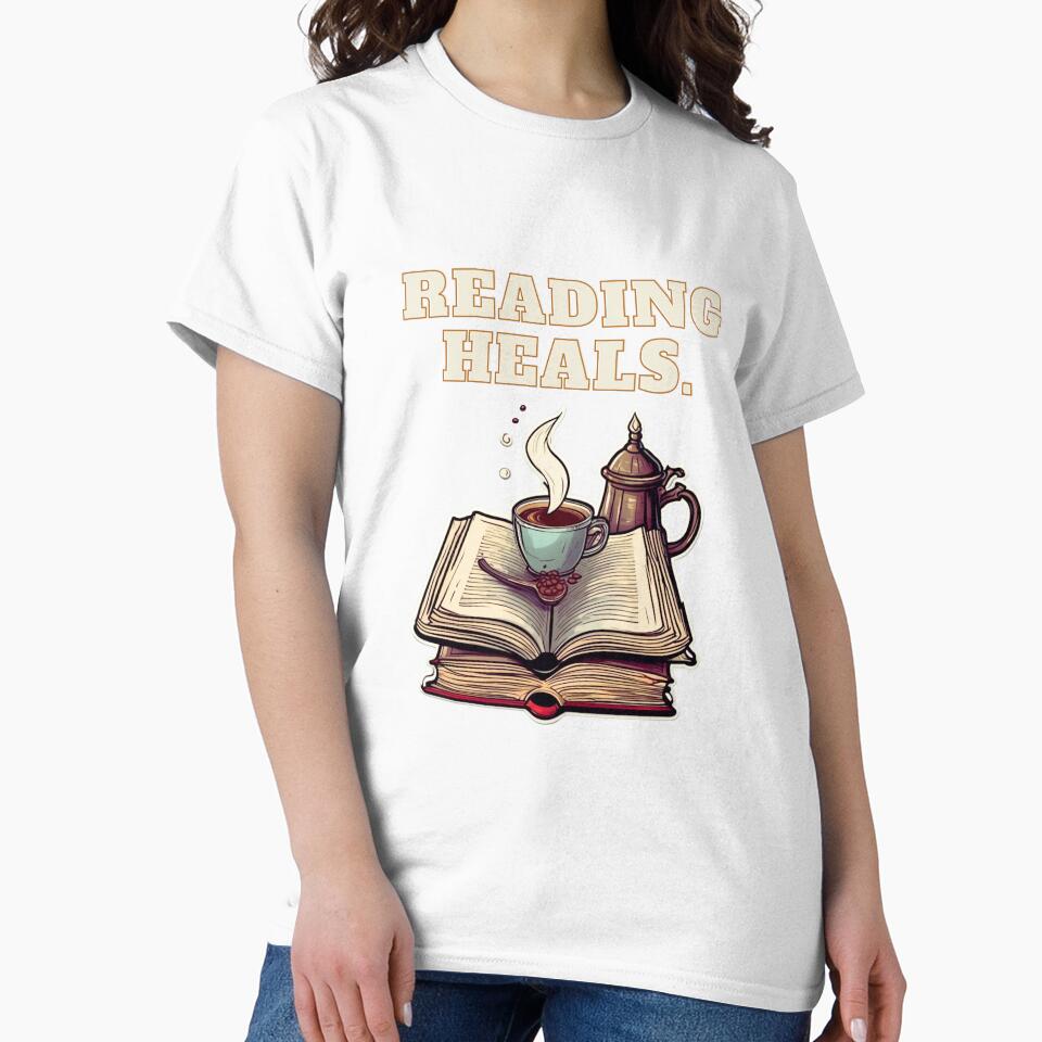 Reading Heals: Books and Coffee for reading levers by taherlee11