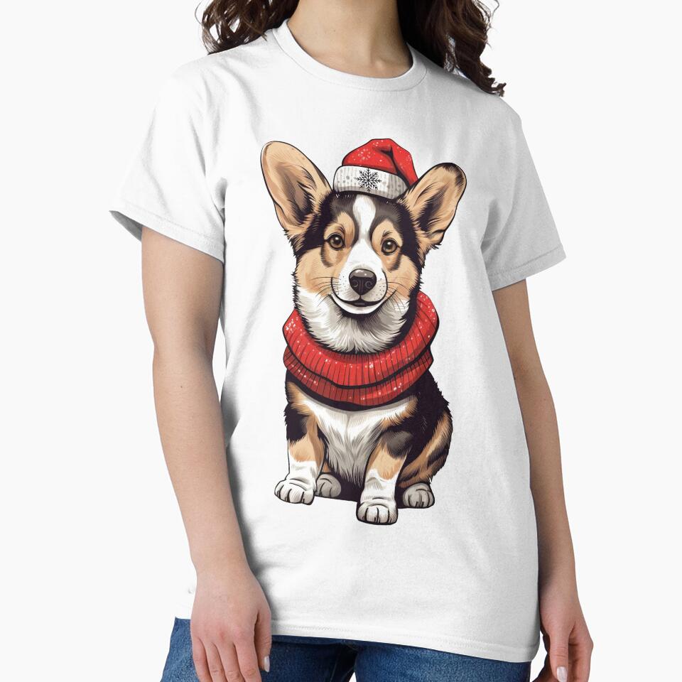 Christmas Dog Corgi by OscarShoping
